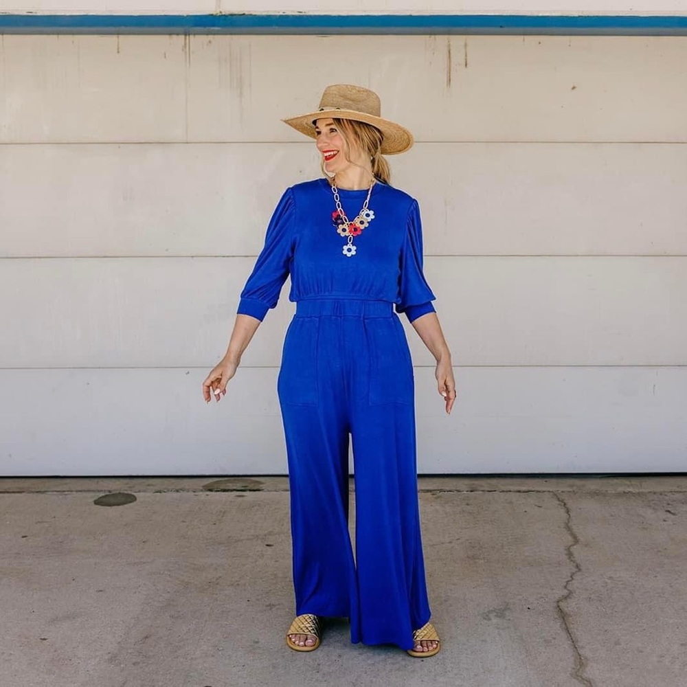 Vada Winter x Maverick Birdie Set in Royal Blue